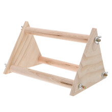 Natural Wood Parrot Perch 1pcs 8.25x5.50x4.72in