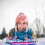 Kids Earflaps Hat Winter Accessory Pink 2pcs 7