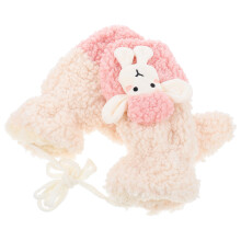 Raindrops Girl Winter Gloves Full Finger Girls Student Pink