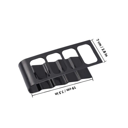 4 Frame Wall Remote Holder Compartments For Controllers Organizer 2