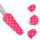 2 Pcs Scallop Scissors Set Gift For Sewing Lovers Protector 3