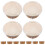 Raindrops 20pcs Kraft Paper Bowls With Lids Round Packaging Containers 5