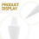 10 Pcs Ceramic Pottery Support Nails For Kiln Moveable White 8
