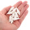 10 Pcs Ceramic Pottery Support Nails For Kiln Moveable White 4