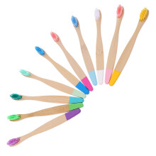 10pcs Tooth Brush Girls Assorted Color Nylon For Oral Care