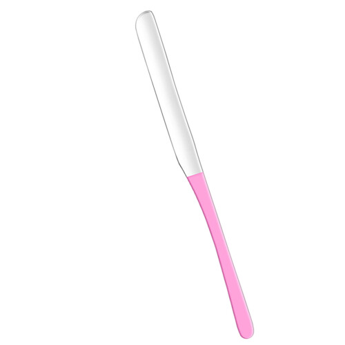 Beauty Spatulas For Creams Mixing Foundations Pink 1 Set 2