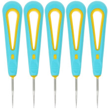 Abs Steel Sewing Awl Kit Sky Blue 5 Pack For Shoe Repair