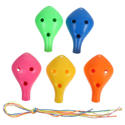 Student Ocarina Flute Smooth 5pcs