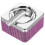 Cendrier Métal Rose Compact Pour Intérieur Et Extérieur 5