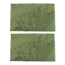 Protects From Moisture Reptile Substrate Mat Green Cotton 2pcs