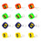 24St Meetlint Sleutelhanger Compact Draagbaar Assorti Kleuren 7