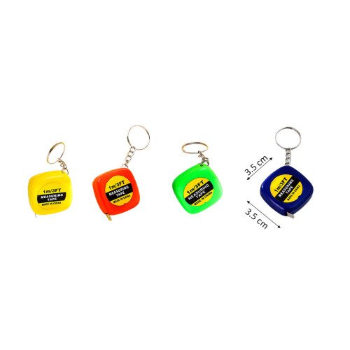 24St Meetlint Sleutelhanger Compact Draagbaar Assorti Kleuren 1