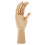 Drawing Hand Tool Wooden Puppet Hand Model Beige 1pack 6