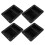 4pcs Speaker Handle Replacement For Speaker Cabinet Side Carry Grasp 4