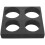 Cup Fixing Holder Foam Cup Carrier Tray Black 1set 1