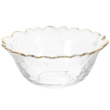 Grote Glazen Kom Voor Salade, Fruit, Dessert En Tussendoortjes, 1 Set