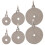 For Practice Shooting Targets Silver 304 Stainless Steel 6pcs 1