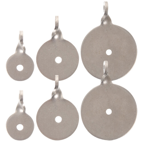 For Practice Shooting Targets Silver 304 Stainless Steel 6pcs