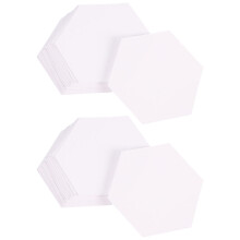 400Pièces Modèles Hexagones Papier Pour Patchwork Précis Couture