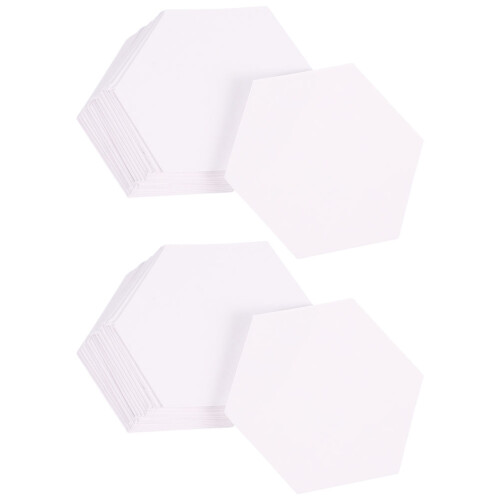 400Pièces Modèles Hexagones Papier Pour Patchwork Précis Couture