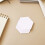 400Pièces Modèles Hexagones Papier Pour Patchwork Précis Couture 6
