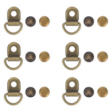 30 Sets Caravanized Buckle Accessories Detachable Buttons Handbag