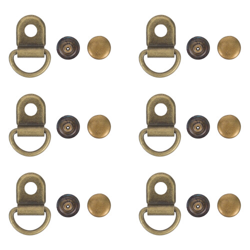 30 Sets Caravanized Buckle Accessories Detachable Buttons Handbag