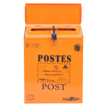 Magnetic Wall Mounted Mailbox Lockable Donation Box