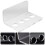 Storage Rack Hairdressing Wall Mounted Shear Grooming Tool Holder 4
