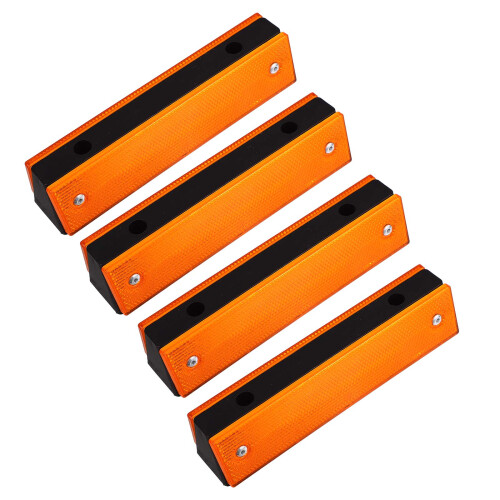 Raindrops  4 Pcs Attached Road Sign Sealing Machine Clips Outline