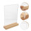 Support Pour Menu Avec Base En Bois A6 2