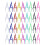 Tweezers For Crafting 50set Plastic Assorted Color Slender Tip 1
