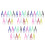 Tweezers For Crafting 50set Plastic Assorted Color Slender Tip 7