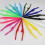 Tweezers For Crafting 50set Plastic Assorted Color Slender Tip 11