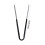 Ice Tongs For Ice Bucket With Long Handle Silver 1pack 8