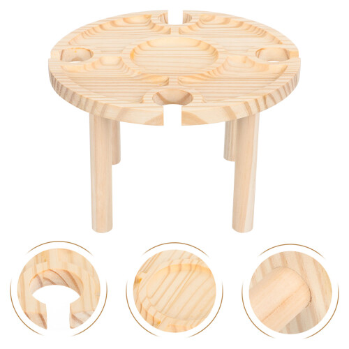 Picnic Table Foldable Wooden Dining Outdoor 1