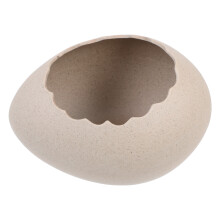 Khaki Egg Shell Kom Keramische Opbergkom Voor Dessert