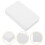 Blank Note Cards White Paper 100pcs 3.46x2.04in 4