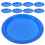 Summer Themed Plates Blue Pp 20pcs 8