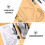 Round Compass Ruler Plastic Alloy Assorted Color 8pcs 8