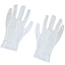 Omeite 6 Pairs Of Extra-Long And Enlarged White Cotton Gloves