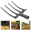 Pitch Fork Replacement Head Four Prong Heavy Duty Garden Digging Tool 9