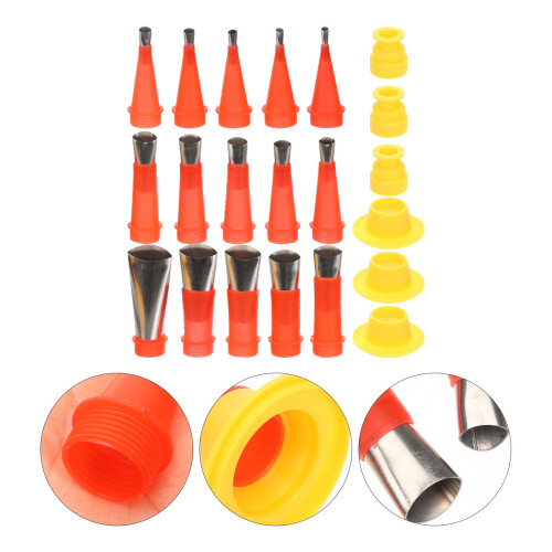 Kitchen Repairs Caulking Nozzle Tool Set Silicone 1 Set 2