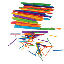 7 Bags Craft Sticks For Children And Students