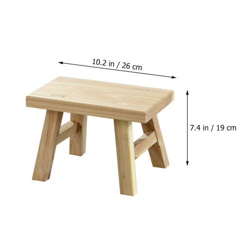 Non Slip Small Step Stool For Kids Khaki Bathroom 1