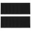 Adhesive Foam Sheets Black 12pcs 3.9x3.9x0.5in 1
