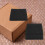 Adhesive Foam Sheets Black 12pcs 3.9x3.9x0.5in 6