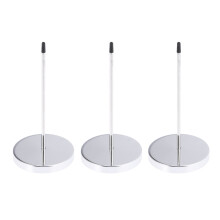 Raindrops 6 Pcs Server Note Pads Receipt Spike 13.5x7cm Silver