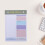 1X Scheurbaar Dagelijks Planner Notepad Groen Memo Blokken 9