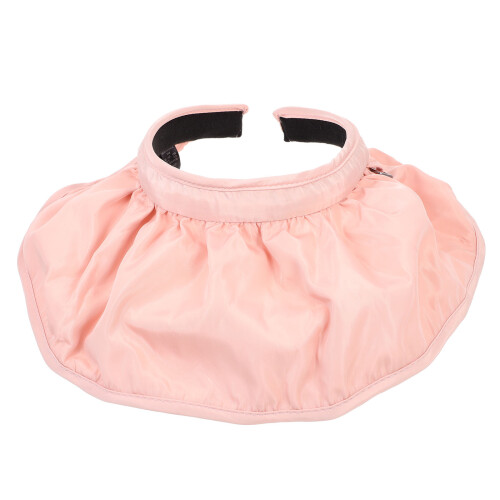 Sunshade Hat Women Wide Brim Polyester Pink 1pack